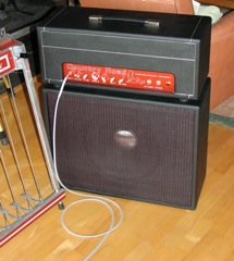 Amp and speaker cabinet