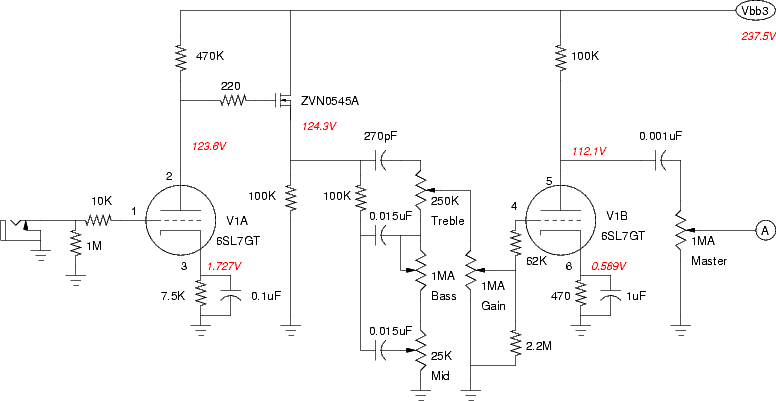 cathode bias guitar amp